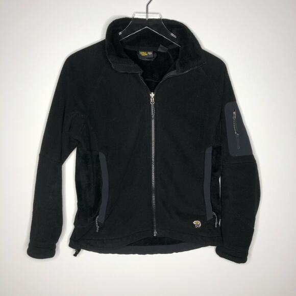 Mountain Hardwear Fleece Full Zip Jacket Black S - Picture 8 of 8